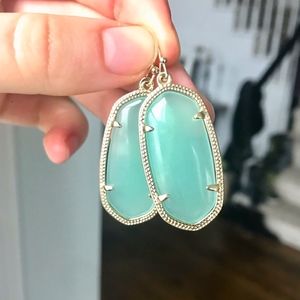 Kendra Scott Mint Magnesite Elle Earrings